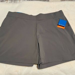 Columbia Anytime Casual Shorts, Women’s Size 1x, Grey